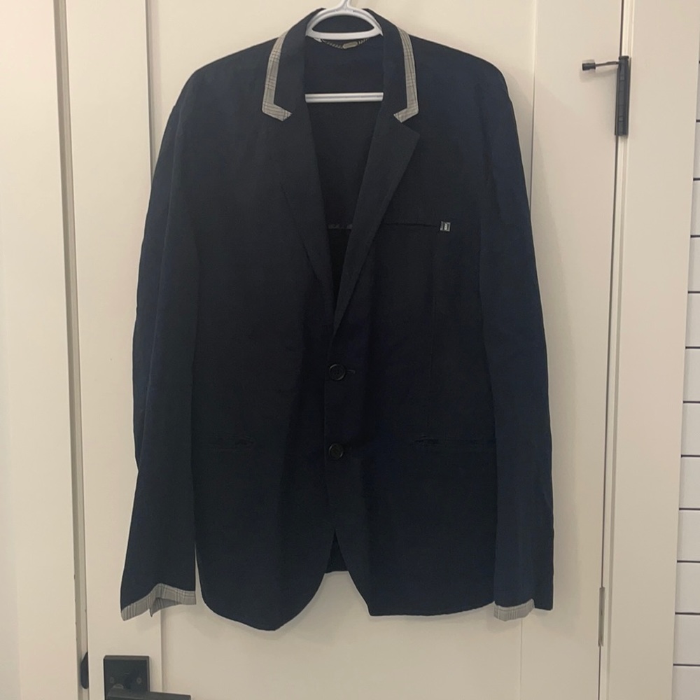 Dirk Bikkembergs Navy Blazer